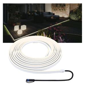 Paulmann Plug & Shine Smooth LED csík 3000K 10m, dimmelhető, Fehér / opál, Műanyag, Modern