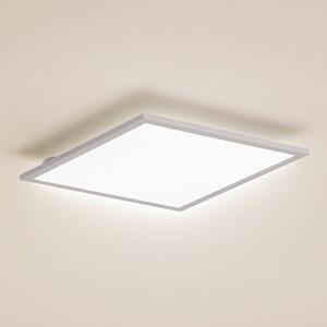 Lindby LED panel Enhife, fehér, 40 x 40 cm, fém, 4,000 K
