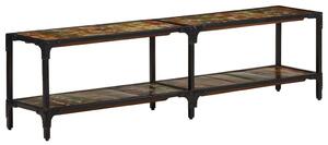 Tömör újrahasznosított fa TV-szekrény 150x30x41 cm