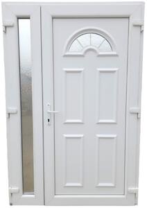 Terra -FL- Műanyag bejárati ajtó / fehér / 138x208 /