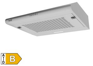 HOME KPE 6020S TORNADO konyhai páraelszívó, három sebességfokozat, légszállítás: 200 m3/h, 38 W, 60 cm, rozsdamentes acél
