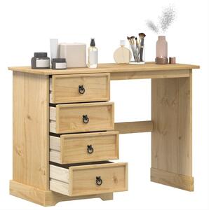 Corona tömör fenyőfa fésülködőasztal 104 x 47 x 75 cm