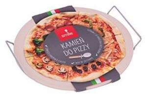 Smile SKP-1 Pizzakő + szeletelő készlet 33cm O