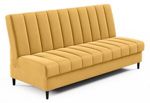 TYLDA ágyazható kárpitozott kanapé, 200x93x90, kronos 01/fekete