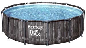 Bestway Steel Pro Max 427x107cm Fémvázas medence vízforgatóval, l