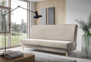 PETRONELA ágyazható kárpitozott kanapé, 200x93x90, fresh 17/fekete