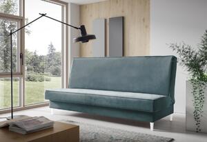 PETRONELA ágyazható kárpitozott kanapé, 200x93x90, fresh 08/fekete