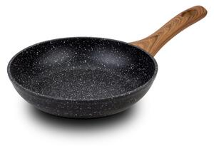 NAVA 10-144-100 serpenyő, 20 cm átmérő, tapadásmentes kőbevonat, indukciós főzőlapon is használható, mosogatógépben mosható
