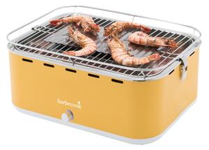 Barbecook BC-CHA-1016 Carlo asztali faszenes grill, sárga, 44x33x21cm