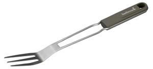 Barbecook BC-ACC-7025 army stílusú grill villa, 38cm-es, khaki zöld nyél