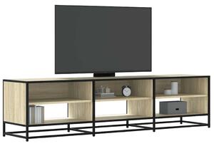 Sonoma tölgy színű szerelt fa TV-szekrény 180 x 40 x 46 cm