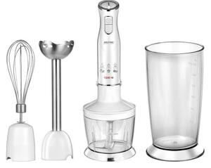 MPM MBL-36 Kézimixer Szett - 1200W, Habverő, 600ml Tartály, Apritóval, 12 Fokozat, Turbó