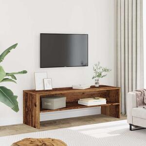 Antik hatású szerelt fa TV-szekrény 120 x 40 x 40 cm