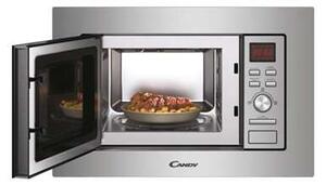 Candy MIS1730X Beépíthető mikrohullámú sütő, 17L, 700W, 5 fokozat, Gyerekzár, Szürke