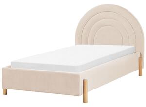 Gyerekágy Bársony ANET 90 x 200 cm Bézs