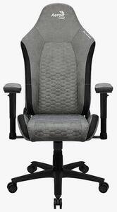 AeroCool Crown AeroSuede Gamer Szék - Szürke/Fekete