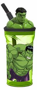 Bosszúállók Hulk 3D Szívószálas Pohár
