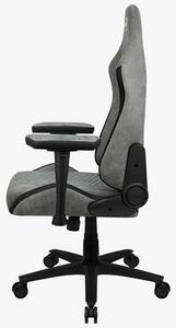 AeroCool Crown AeroSuede Gamer Szék - Szürke/Fekete