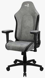 AeroCool Crown AeroSuede Gamer Szék - Szürke/Fekete