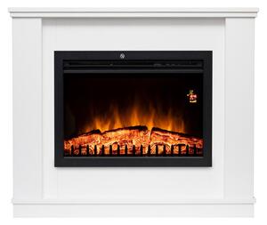 HOME FKKF 01 + FKKI 03 KIT FKK Bora Bora beépíthető elektromos látványkandalló kerettel, fehér
