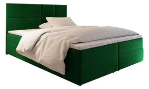 LENY kárpitozott boxspring ágy, 180x200, kronos 19