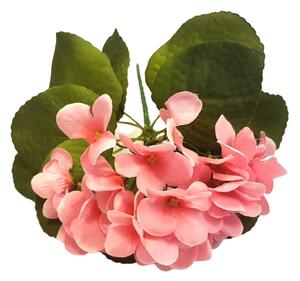 Ibolya csokor rózsaszín 23cm művirág