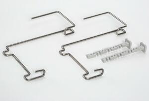 Plastia fém tartók Berberis 60-as és 80 -as virágládákra 2 db