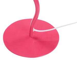 Rózsaszín fém asztali lámpa 48 cm ALWERO