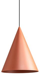 Függőlámpa KONOS, matt terrakotta, matt fehér, 42W, 149 cm