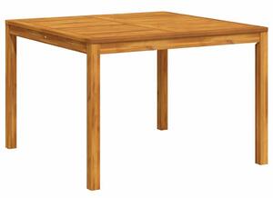 VidaXL tömör akácfa kerti étkezőasztal 110 x 110 x 75 cm