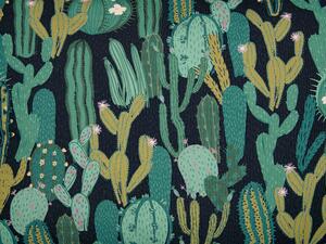 Zöld kaktuszmintás kültéri párna kétdarabos szettben 40 x 60 cm BUSSANA