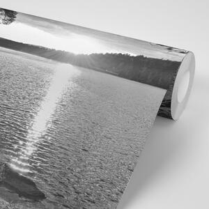 Öntapadó fotótapéta naplmente a tónál fekete fehérben