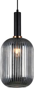 Italux glamour modern függeszték antiola fekete füstös itxpnd-5588-1l-bksg