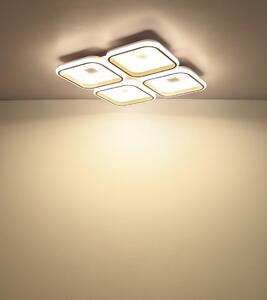 MOSAIKO LED mennyezeti lámpa, matt fehér, 54 cm, 55W, 2855 lm, 2700–6000 K
