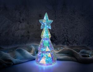 TREENO LED asztali lámpa, átlátszó, Ø11 cm, 2W, 8000 K