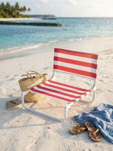 Sinsay - Csíkos strand nyugágy - piros
