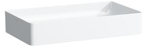 Mosdó lapra Laufen Living City 60x34 cm fehér színben fényes felülettel csaptelep nyílás nélkül, túlfolyás nélkül H8114344001121