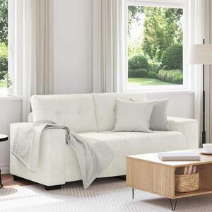 Krém bársony loveseat kanapé 180x77x82 cm