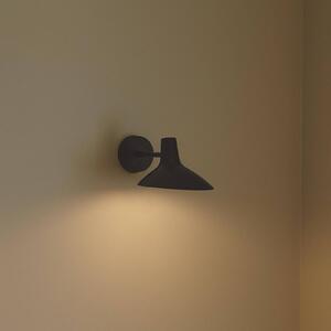 DFTP by Nordlux Darci rövid fali lámpa, 33,5 cm-es kivetítés, fekete színű, Fekete, Hálószoba, fém, Skandináv