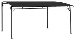 Antracitszürke kerti napellenző 4 x 3 x 2,55 m
