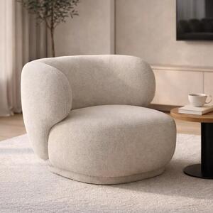 Skindi relax fotel - bézs bouclé Catch Me 02