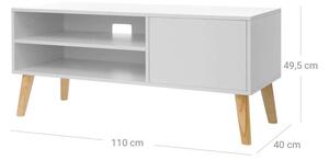 TV állvány - Vasagle Loft - 110 cm