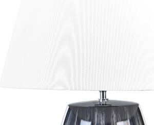 Szürke és bézs kerámia asztali lámpa 63 cm CIDRA