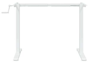VidaXL fehér acél álló asztalváz (94-135) x 60 x (70-114) cm