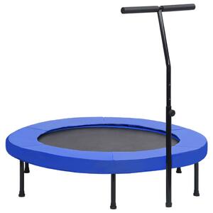 VidaXL fitnesz trambulin kapaszkodóval és biztonsági párnázással 122 cm