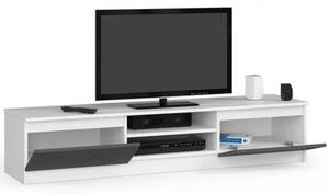 TV asztal RTV 160 - fehér/grafit