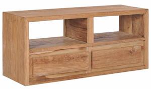 Tömör tíkfa TV-szekrény 90 x 30 x 40 cm