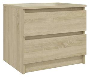 VidaXL Sonoma Tölgy Éjjeliszekrény 2 db-os Szett - 50x39x43,5 cm