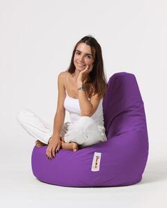 Kerti babzsák fotel Drop L - Purple