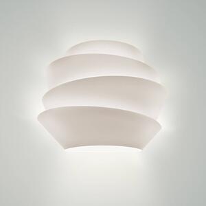 Foscarini Le Soleil fali világítás R7s, fehér, dimmelhető, Fehér / opál, Nappali / Étkező, Műanyag, Dizájn